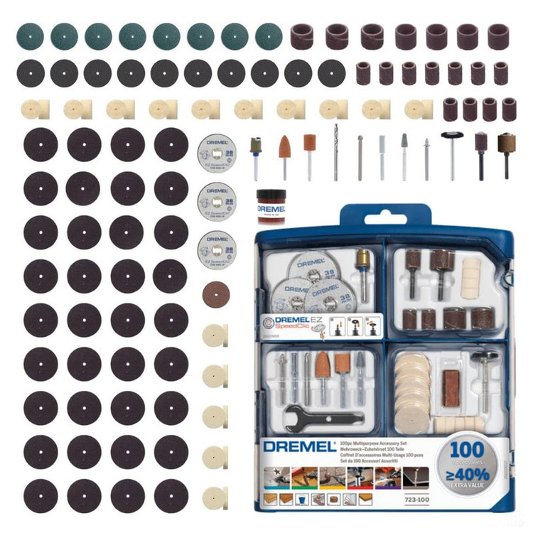 صفحه برش و پرداخت درمل مدل Dremel 723-100 مجموعه 100 عددی