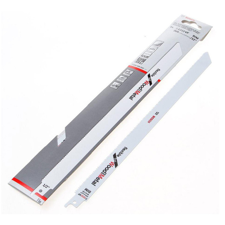 تیغ اره افقی بر بوش مدل فلز و چوب بر کد S 1222-VF BIM مجموعه 5 عددی