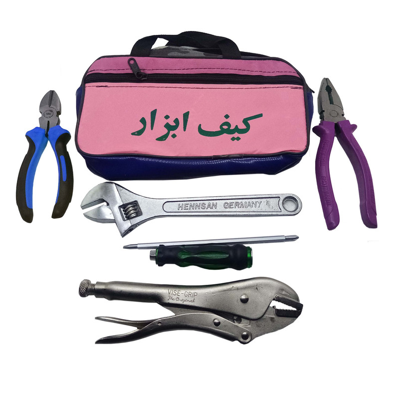 مجموعه 6 عددی ابزار مدل 600