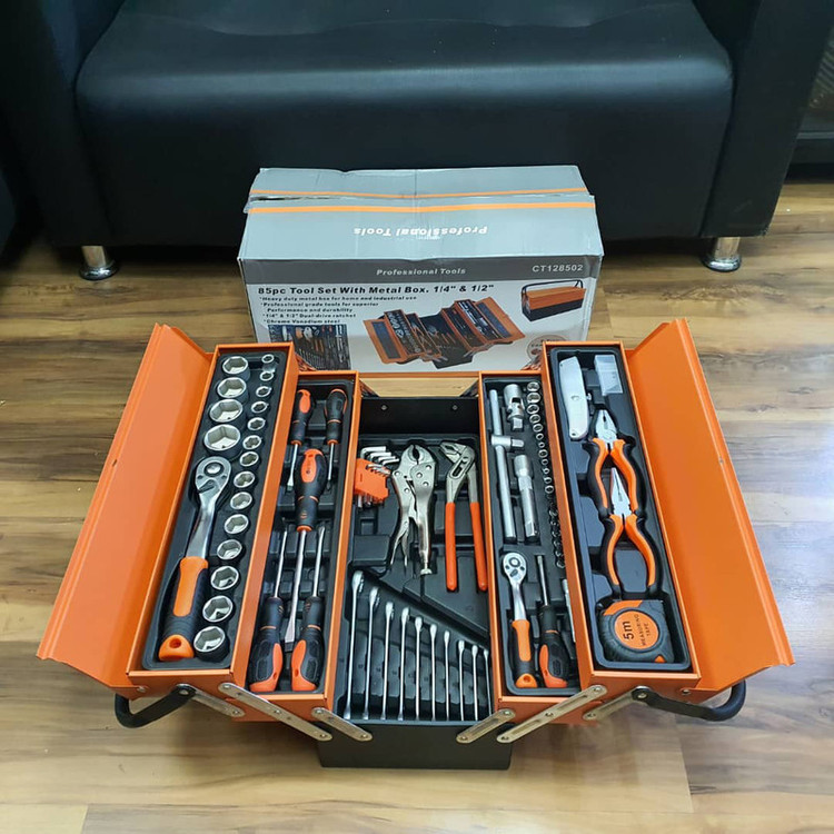 مجموعه 85 عددی ابزار مدل PROFESSIONAL-TOOLS-85