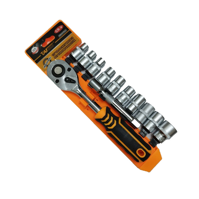 آچار بکس تات مدل 1cs مجموعه 10 عددی