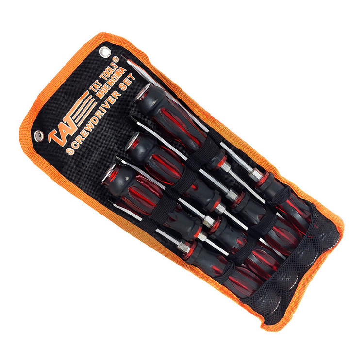 پیچ گوشتی دو سو و چهار سو تات مدل screwdriver set مجموعه 7 عددی
