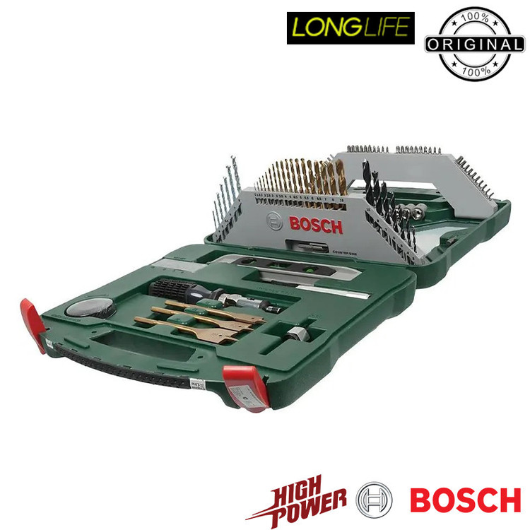 مجموعه 100 عددی ابزار بوش مدل Box 100 PCS کد 2607019330
