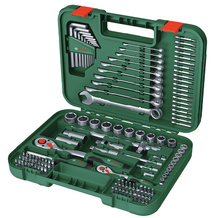مجموعه 132 عددی ابزار دستی بوش کد 1600A02Z9B