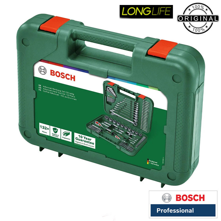 مجموعه 132 عددی ابزار دستی بوش کد 1600A02Z9B