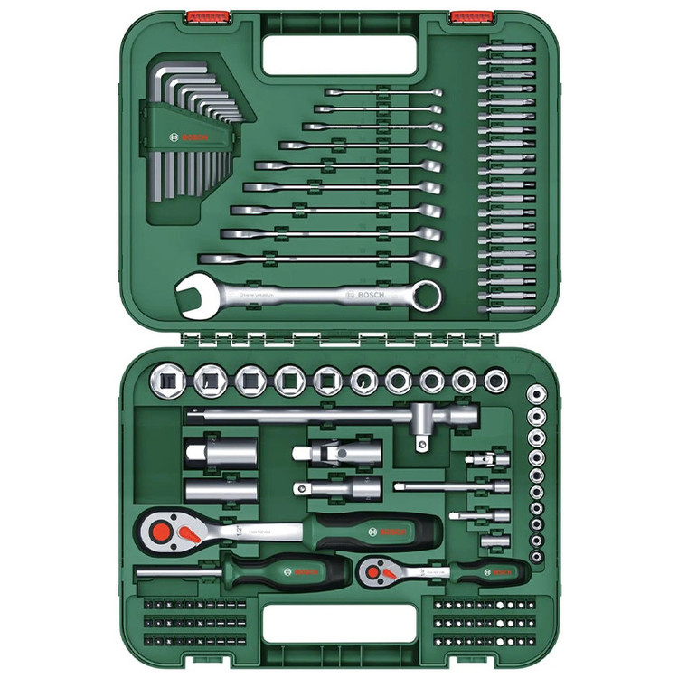 مجموعه 132 عددی ابزار دستی بوش کد 1600A02Z9B