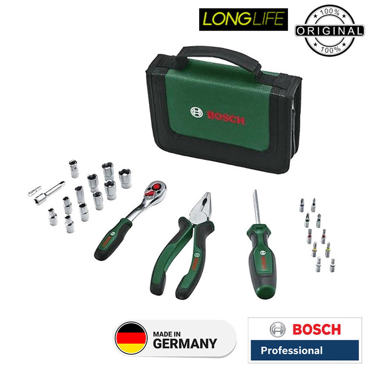 مجموعه 26 عددی ابزار دستی بوش مدل فوق حرفه ای BOX BAG 26