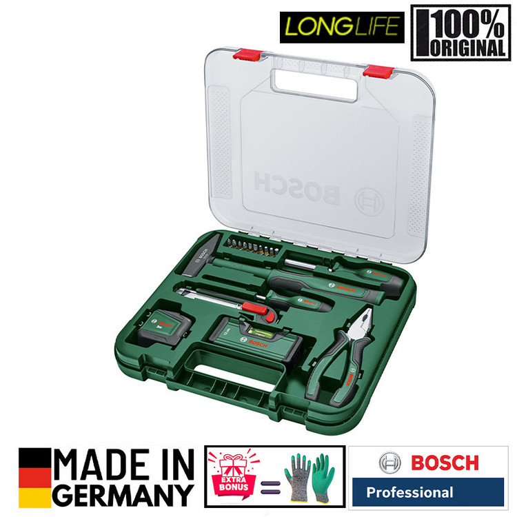 مجموعه 17 عددی ابزار دستی بوش مدل حرفه ای کد PRO TOOL BOX 0600A02BY5