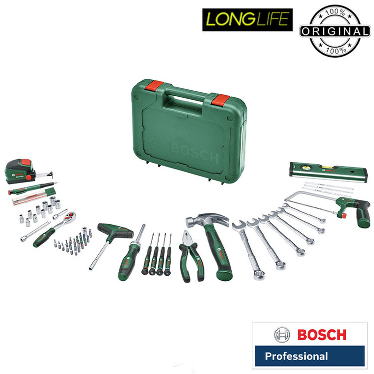 مجموعه 64 عددی ابزار دستی بوش مدل حرفه ای کد 1600A02ZB3